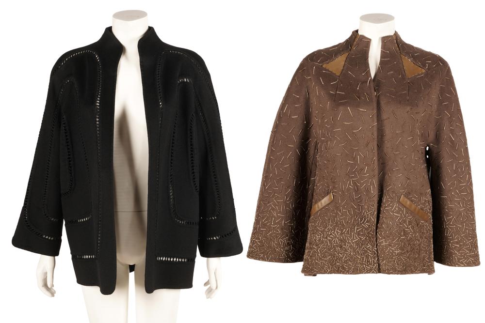 TWO CHADO RALPH RUCCI CASHMERE