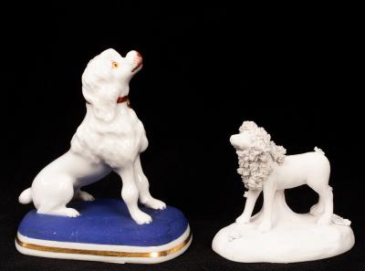 Two Chamberlain Worcester models of