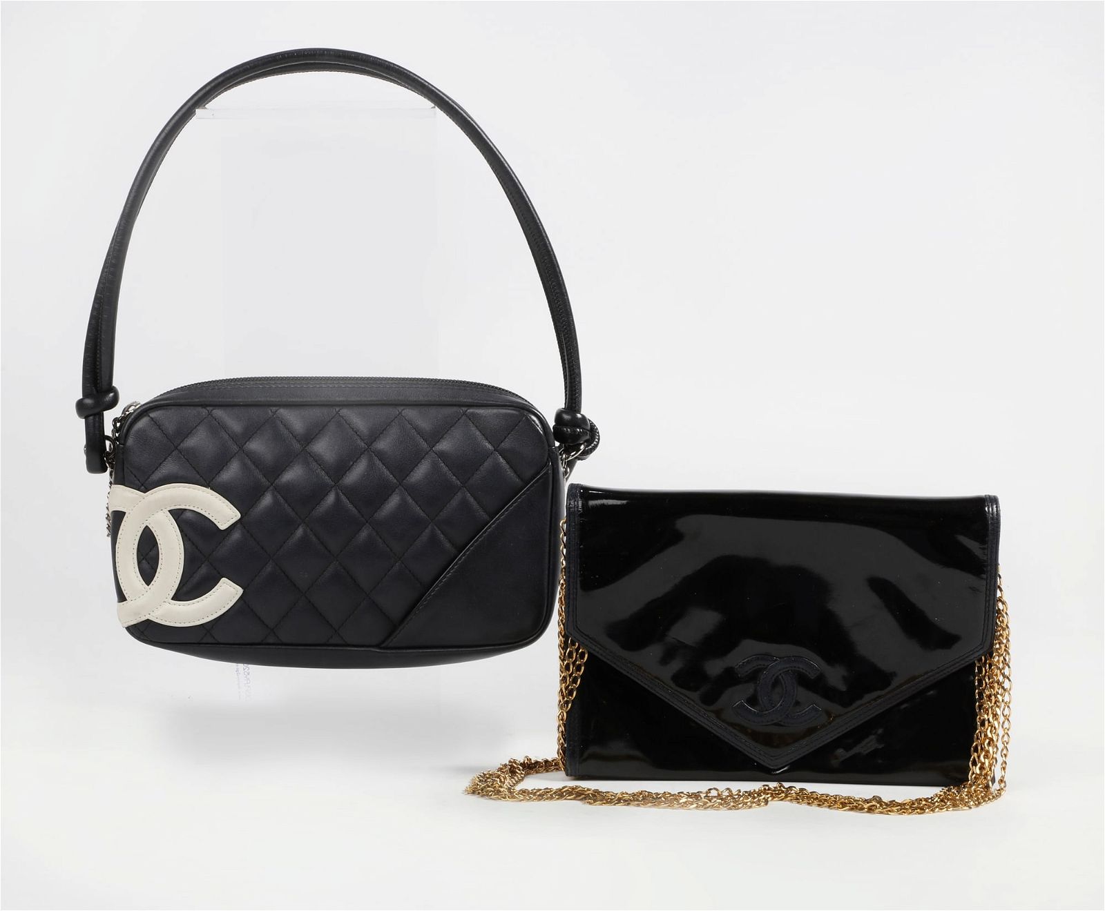 TWO CHANEL HANDBAGSTwo Chanel