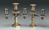Two Charleston Argand lamps: c