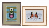 TWO CHARLEY HARPER ANIMAL PRIN