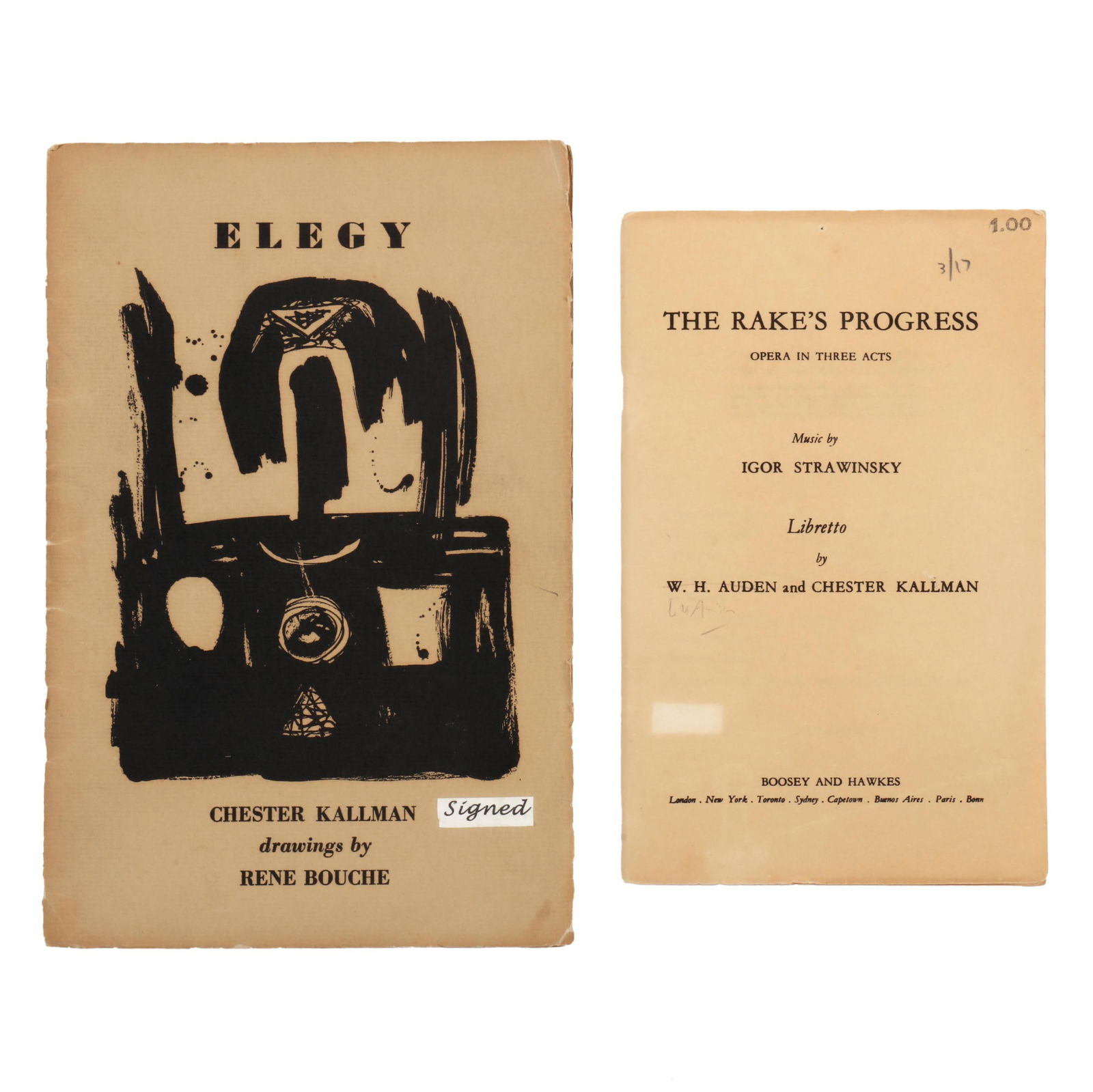 TWO CHESTER KALLMAN TITLES,