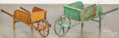 TWO CHILDREN&#039;S WHEELBARRO