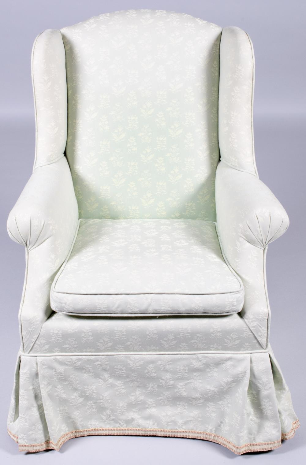TWO CHILD'S UPHOLSTERED