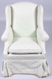 TWO CHILD'S UPHOLSTERED ARMCHA