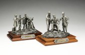 TWO CHILMARK CIVIL WAR STATUES