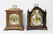 TWO CHIMING LANTERN-CASE MANTE