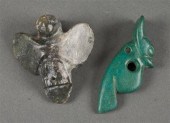 Two Chinese archaic style carv