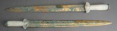 TWO CHINESE ARCHAIC STYLE WHIT