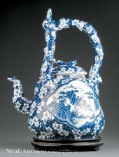 Two Chinese Blue and White Por
