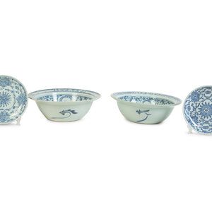 Two Chinese Blue and White