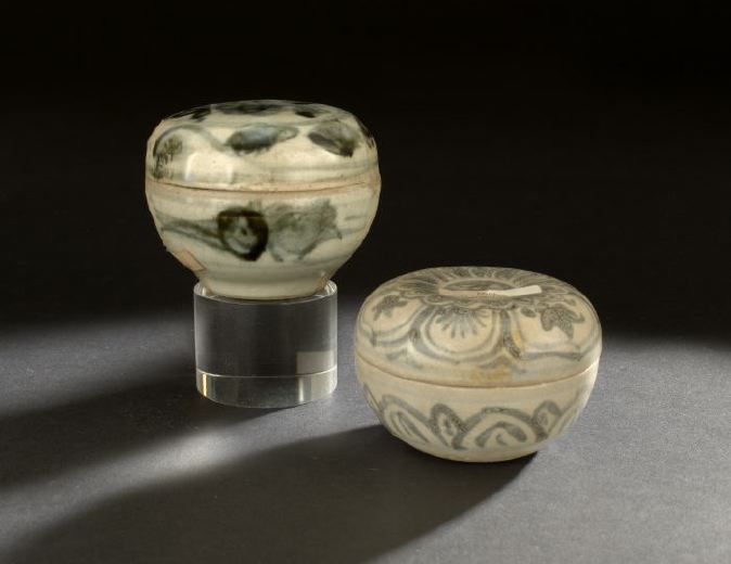 Two Chinese Blue and White
