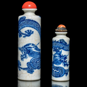 Two Chinese Blue and White