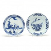 TWO CHINESE BLUE AND WHITE EXP