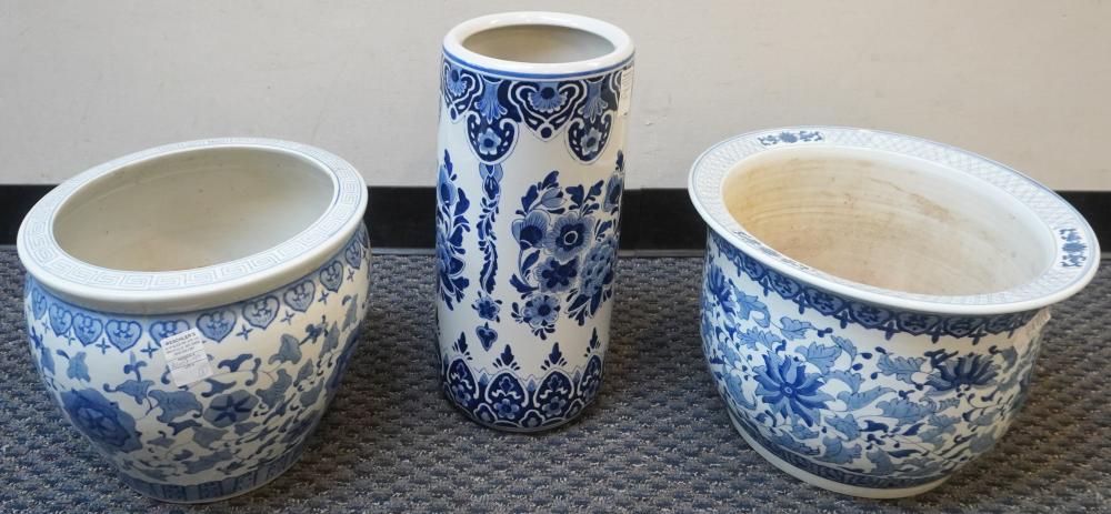 TWO CHINESE BLUE & WHITE