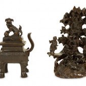 Two Chinese Bronze Articles
19