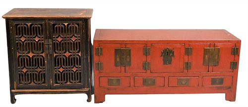 TWO CHINESE CABINETSTwo Chinese