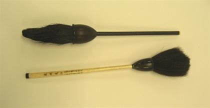 Two Chinese calligraphy brushes 