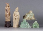 Two Chinese carved hardstone d