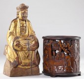Two Chinese Carvingsthe first