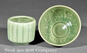 Two Chinese Celadon Porcelain