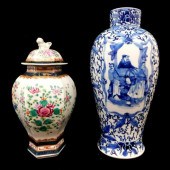 TWO CHINESE CERAMICS, INCLUDIN