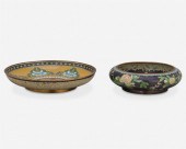 TWO CHINESE CLOISONNé TABLE IT