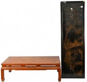 TWO CHINESE COFFEE TABLESTwo C