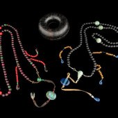 Two Chinese Court Necklaces, C