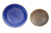 TWO CHINESE DING WARE BOWLS, I
