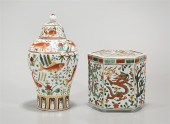 Two Chinese enamaled porcelain