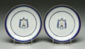 Two Chinese export armorial bo