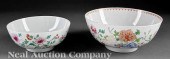 Two Chinese Export Famille Ros