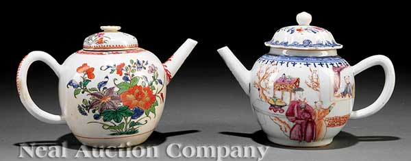 Two Chinese Export Famille Rose