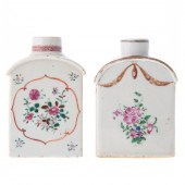 TWO CHINESE EXPORT FAMILLE ROS