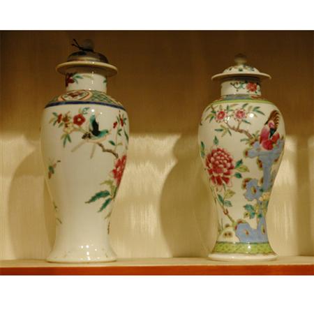 Two Chinese Export Famille Rose