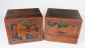 TWO CHINESE EXPORT FIGURAL DEC