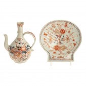 TWO CHINESE EXPORT IMARI ARTIC