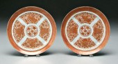 Two Chinese export plates: ora