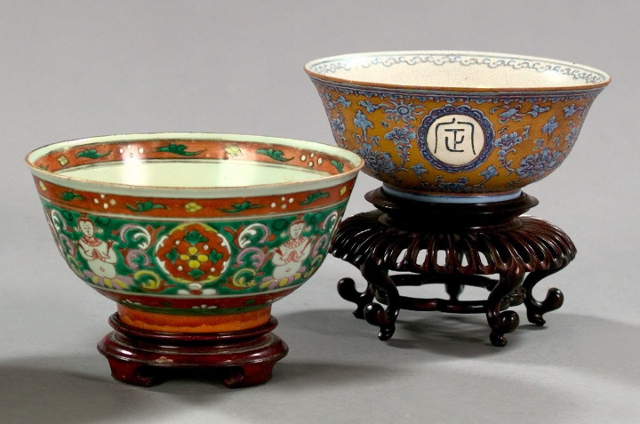 Two Chinese Export Porcelain