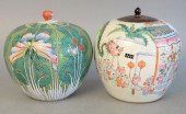 TWO CHINESE EXPORT PORCELAIN G