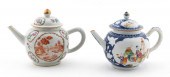 TWO CHINESE EXPORT PORCELAIN L
