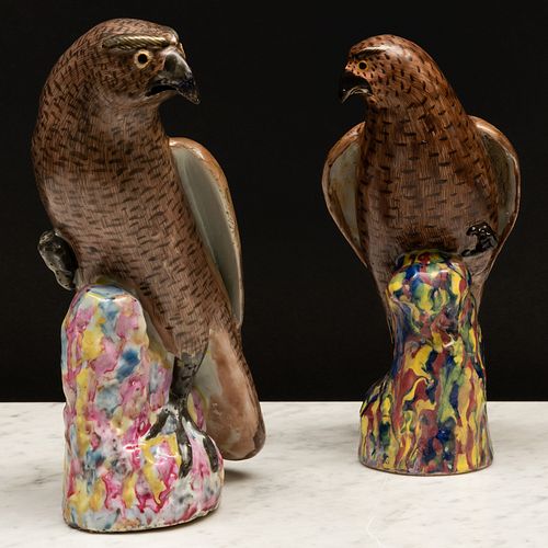 TWO CHINESE EXPORT PORCELAIN MODELS