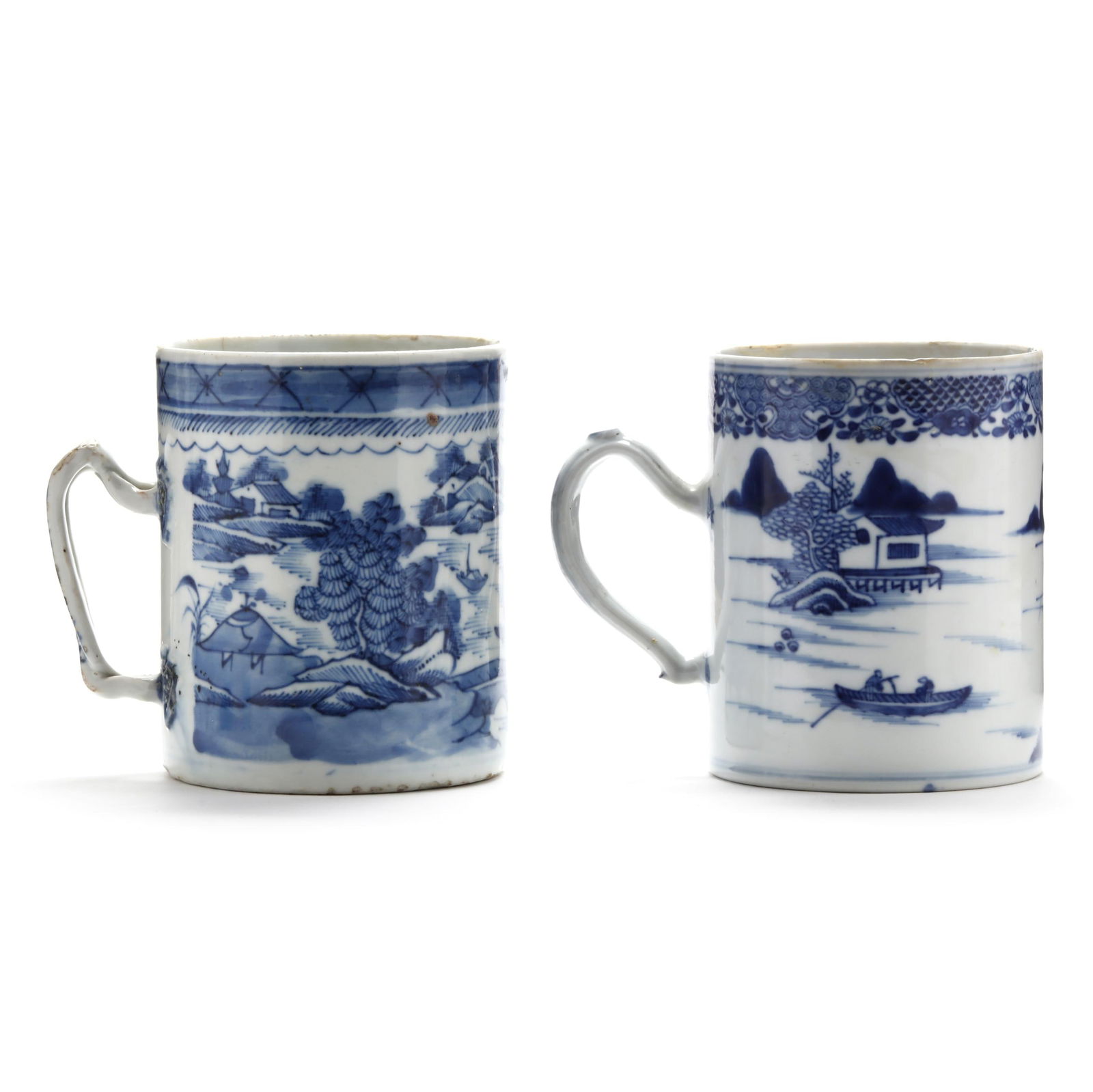TWO CHINESE EXPORT PORCELAIN