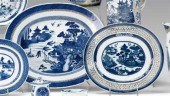 Two Chinese export porcelain N