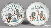TWO CHINESE EXPORT PORCELAIN P
