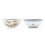 TWO CHINESE EXPORT PORCELAIN P