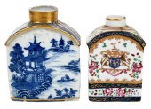TWO CHINESE EXPORT PORCELAIN T
