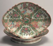 TWO CHINESE EXPORT ROSE MEDALL