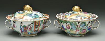 Two Chinese famille rose bowls,